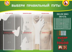 Стенд "Выбери правильный путь!" - fgospostavki.ru - Лобня