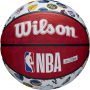 Мяч баскетбольный Wilson NBA All Team (размер 7, резина, тренировочный) - fgospostavki.ru - Лобня